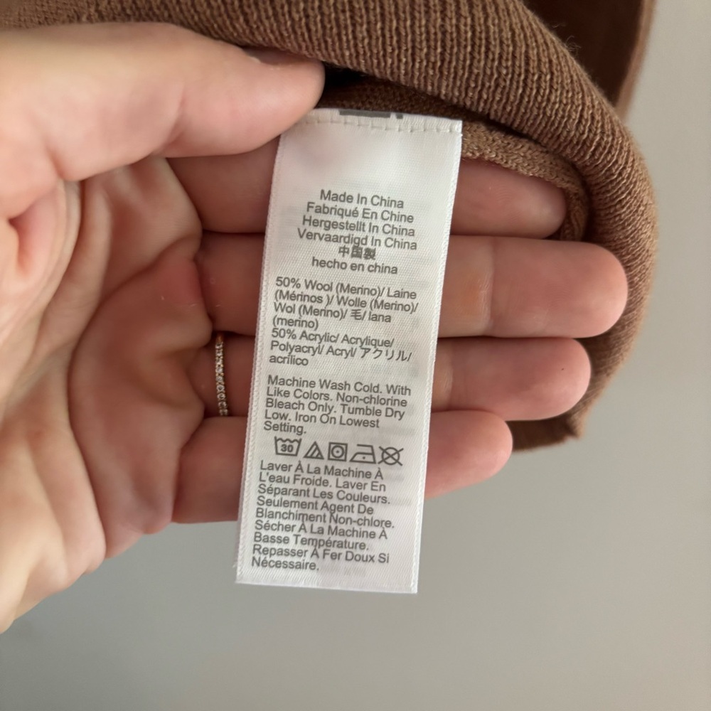 J.Crew‎ Supersoft Wool Blend Crewneck Sweater Men’s Medium Camel Tan NWT Preppy - Picture 3 of 8